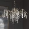 Possini Euro Branches 31" Wide Silver Champagne Chandelier
