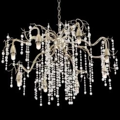 Possini Euro Branches 31" Wide Silver Champagne Chandelier -Famous Lighting Store possini euro branches 31 inch wide silver champagne chandelier v8455views4