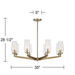 Possini Euro Byzantium 35" Wide Gold Finish 8-Light Modern Chandelier 15 Possini Euro Byzantium 35" Wide Gold Finish 8-Light Modern Chandelier -Famous Lighting Store possini euro byzantium 35 inch wide gold finish 8 light modern chandelier 97h43views5