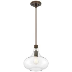 Possini Euro Cecil 11" Wide Bronze Mini Pendant 11 Possini Euro Cecil 11" Wide Bronze Mini Pendant -Famous Lighting Store possini euro cecil 11 inch wide bronze mini pendant 45c65views3