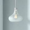 Possini Euro Cecil 11" Wide Brushed Nickel Mini Pendant
