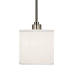 Possini Euro Cream White 7" Wide Textured Faux Silk Mini Pendant Light 7 Possini Euro Cream White 7" Wide Textured Faux Silk Mini Pendant Light -Famous Lighting Store possini euro cream white 7 inch wide textured faux silk mini pendant light 9k749views1