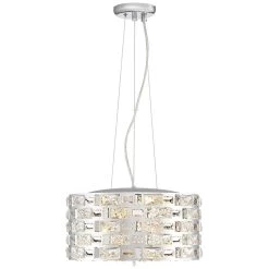 Possini Euro Crystal Rain 15 1/2" Wide Chrome LED Pendant -Famous Lighting Store possini euro crystal rain 15 and one half inch wide chrome led pendant 63c68views3