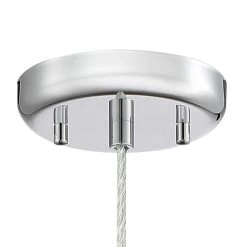 Possini Euro Crystal Rain 6" Wide Chrome Mini LED Pendant -Famous Lighting Store possini euro crystal rain 6 inch wide chrome mini led pendant 63c69views2