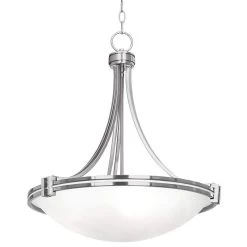 Possini Euro Deco Brushed Nickel 3-Light Swag Chandelier -Famous Lighting Store possini euro deco brushed nickel 3 light swag chandelier 30n19views4