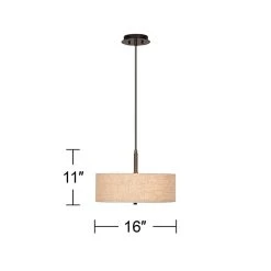 Possini Euro Design Cream Drum 16" W Pendant Light -Famous Lighting Store possini euro design cream drum 16 inch w pendant light v2821views4