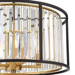 Possini Euro Design Milne 20" Wide Crystal Drum Pendant Light -Famous Lighting Store possini euro design milne 20 inch wide crystal drum pendant light 64r91views1