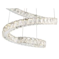 Possini Euro Ellyria 30 3/4" Twirling Crystal Modern LED Pendant Light -Famous Lighting Store possini euro ellyria 30 and three quarter inch twirling crystal modern led pendant light 64x09views2