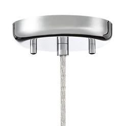 Possini Euro Enya 5 1/2" Wide Modern Chrome LED Mini Pendant -Famous Lighting Store possini euro enya 5 and one half inch wide modern chrome led mini pendant 39h44views2