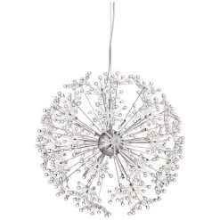 Possini Euro Felicity 25 1/2" Wide Modern Chrome Flower Light Pendant -Famous Lighting Store possini euro felicity 25 and one half inch wide modern chrome flower light pendant 2t049