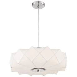 Possini Euro Glacier 20" Wide Contemporary White Pendant -Famous Lighting Store possini euro glacier 20 inch wide contemporary white pendant 8g379