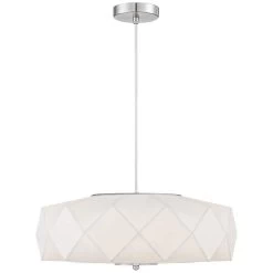 Possini Euro Glacier 20" Wide Contemporary White Pendant -Famous Lighting Store possini euro glacier 20 inch wide contemporary white pendant 8g379views1
