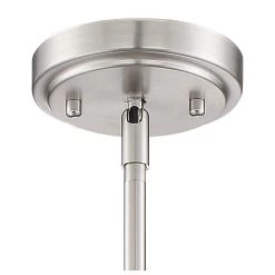 Possini Euro Houten 11 1/2" Wide Nickel And Handcrafted Glass Pendant -Famous Lighting Store possini euro houten 11 and one half inch wide nickel and handcrafted glass pendant 45a83views2