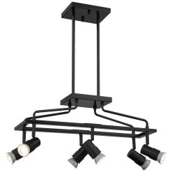 Possini Euro James 23 3/4" Wide Gloss Black 6-Light Island Chandelier 9 Possini Euro James 23 3/4" Wide Gloss Black 6-Light Island Chandelier -Famous Lighting Store possini euro james 23 and three quarter inch wide gloss black 6 light island chandelier 562v0