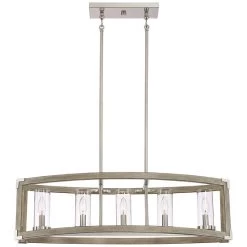 Possini Euro Kerr 32 3/4" Wide Faux Wood Kitchen Island Chandelier -Famous Lighting Store possini euro kerr 32 and three quarter inch wide faux wood kitchen island chandelier 15a70views1