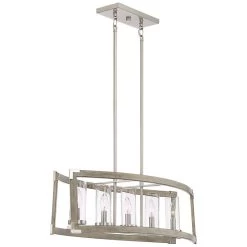 Possini Euro Kerr 32 3/4" Wide Faux Wood Kitchen Island Chandelier -Famous Lighting Store possini euro kerr 32 and three quarter inch wide faux wood kitchen island chandelier 15a70views3