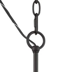 Possini Euro La Vista 20 1/4" Wide Black 9-Light Pendant -Famous Lighting Store possini euro la vista 20 and one quarter inch wide black 9 light pendant 39f19views3