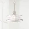 Possini Euro Layne 19 1/4" Wide Brushed Nickel Pendant Light -Famous Lighting Store possini euro layne 19 and one quarter inch wide brushed nickel pendant light 40t55cropped