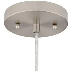 Possini Euro Major 12 1/2" Nickel And Clear Glass LED Pendant Light -Famous Lighting Store possini euro major 12 and one half inch nickel and clear glass led pendant light 35g74views3