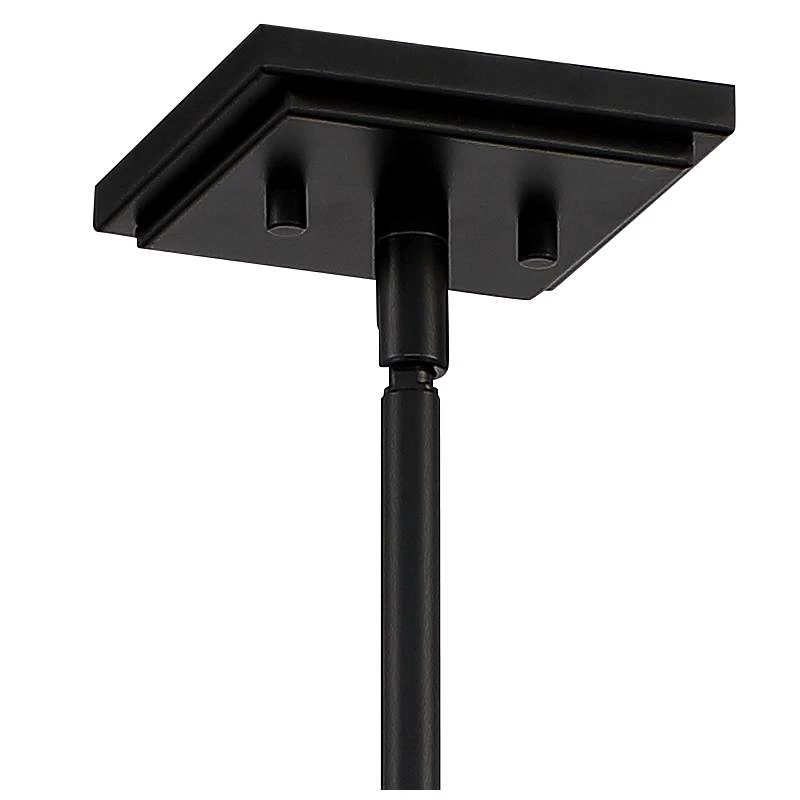 Possini Euro Marya 31 1/2" Wide Semi Gloss Black 24-Light Chandelier 7 Possini Euro Marya 31 1/2" Wide Semi Gloss Black 24-Light Chandelier - Image 5