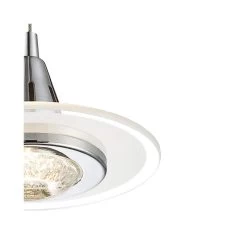 Possini Euro Menos 6 1/4" Wide Chrome LED Mini Pendant Light -Famous Lighting Store possini euro menos 6 and one quarter inch wide chrome led mini pendant light 2r937views1