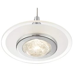 Possini Euro Menos 6 1/4" Wide Chrome LED Mini Pendant Light -Famous Lighting Store possini euro menos 6 and one quarter inch wide chrome led mini pendant light 2r937views2