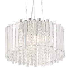Possini Euro Mirabell 16" Wide Crystal LED Modern Drum Pendant -Famous Lighting Store possini euro mirabell 16 inch wide crystal led modern drum pendant 67c45views1