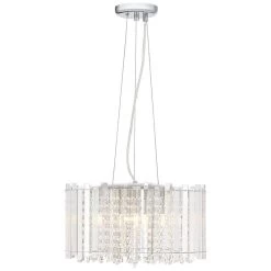 Possini Euro Mirabell 16" Wide Crystal LED Modern Drum Pendant -Famous Lighting Store possini euro mirabell 16 inch wide crystal led modern drum pendant 67c45views3