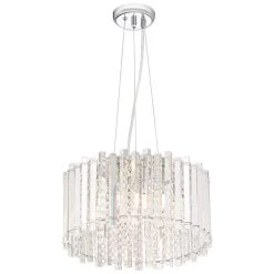 Possini Euro Mirabell 16" Wide Crystal LED Modern Drum Pendant -Famous Lighting Store possini euro mirabell 16 inch wide crystal led modern drum pendant 67c45views4