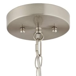 Possini Euro Nickel Plug-In Hanging Swag Chandelier With Clear A15 LED Bulb -Famous Lighting Store possini euro nickel plug in hanging swag chandelier with clear a15 led bulb 85a21views3
