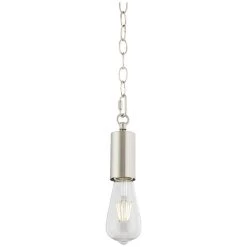Possini Euro Nickel Plug-In Hanging Swag Chandelier With Edison LED Bulb 15 Possini Euro Nickel Plug-In Hanging Swag Chandelier With Edison LED Bulb -Famous Lighting Store possini euro nickel plug in hanging swag chandelier with edison led bulb 85a20views6