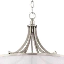 Possini Euro Nor 23" Wide 6-Light Brushed Nickel Drum Shade Pendant 11 Possini Euro Nor 23" Wide 6-Light Brushed Nickel Drum Shade Pendant -Famous Lighting Store possini euro nor 23 inch wide 6 light brushed nickel drum shade pendant 23m77views2