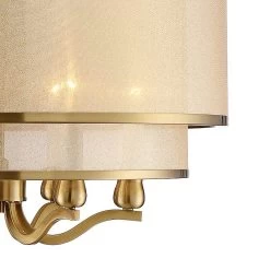 Possini Euro Nor 23" Wide Warm Antique Brass 6-Light Pendant -Famous Lighting Store possini euro nor 23 inch wide warm antique brass 6 light pendant 23m83views1