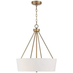 Possini Euro Saffira 20" Wide Warm Gold Modern Luxe Drum Pendant Light -Famous Lighting Store possini euro saffira 20 inch wide warm gold modern luxe drum pendant light 86r28views4