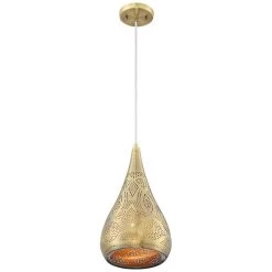 Possini Euro Safi 9" Wide Antique Brass Moroccan Mini Pendant Light -Famous Lighting Store possini euro safi 9 inch wide antique brass moroccan mini pendant light 71f37views4
