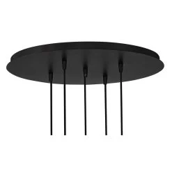 Possini Euro Samantha 19 1/2" Wide Black Multi-Light Pendant -Famous Lighting Store possini euro samantha 19 and one half inch wide black multi light pendant 53x70views3