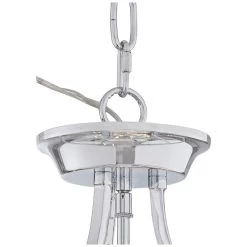 Possini Euro Soraya 13 3/4" Wide Chrome And Crystal Pendant Light -Famous Lighting Store possini euro soraya 13 and three quarter inch wide chrome and crystal pendant light 31n09views2