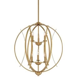 Possini Euro Spherical 24" Wide Gold 6-Light Orb Pendant -Famous Lighting Store possini euro spherical 24 inch wide gold 6 light orb pendant 682c1
