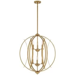 Possini Euro Spherical 24" Wide Gold 6-Light Orb Pendant -Famous Lighting Store possini euro spherical 24 inch wide gold 6 light orb pendant 682c1views4