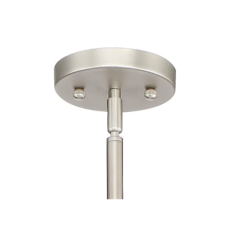 Possini Euro Spherical 32 3/4"W Brushed Nickel 9-Light Pendant 6 Possini Euro Spherical 32 3/4"W Brushed Nickel 9-Light Pendant - Image 4