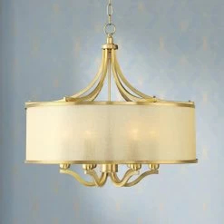 Possini Euro Sydney 25" Wide Warm Antique Gold Pendant Light -Famous Lighting Store possini euro sydney 25 inch wide warm antique gold pendant light 45c33cropped