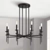 Possini Euro Tasman 31 1/2" Wide Black 8-Light Modern Chandelier -Famous Lighting Store possini euro tasman 31 and one half inch wide black 8 light modern chandelier 96c28cropped