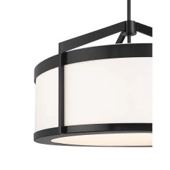 Possini Euro Vasini 26 3/4"W Gloss Black Drum Pendant Light -Famous Lighting Store possini euro vasini 26 and three quarter inchw gloss black drum pendant light 592v0views1