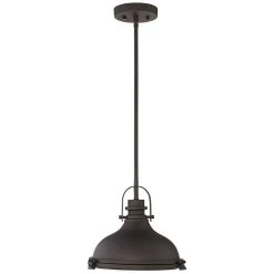 Possini Euro Verndale 11 1/2" Wide Bronze Industrial Mini Pendant -Famous Lighting Store possini euro verndale 11 and one half inch wide bronze industrial mini pendant 9h253views2