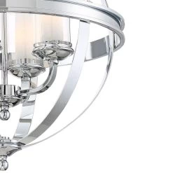 Possini Euro Whencliffe 20 1/2" Wide Chrome Pendant Light -Famous Lighting Store possini euro whencliffe 20 and one half inch wide chrome pendant light 9j851views1
