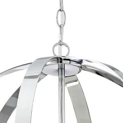 Possini Euro Whencliffe 20 1/2" Wide Chrome Pendant Light -Famous Lighting Store possini euro whencliffe 20 and one half inch wide chrome pendant light 9j851views2