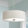 Possini Euro White Four Light 24" Wide Pendant Chandelier -Famous Lighting Store possini euro white four light 24 inch wide pendant chandelier j9972cropped