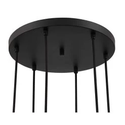 Possini Medley 18" Wide Black And Crystal Multi-Light LED Pendant -Famous Lighting Store possini medley 18 inch wide black and crystal multi light led pendant 519n1views1