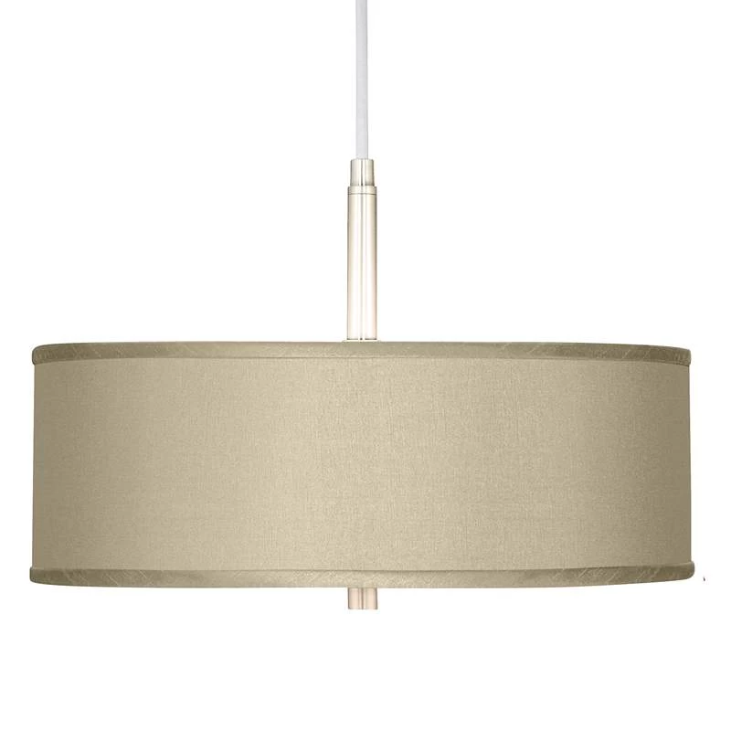 Sesame Polyester 16" Wide Pendant Chandelier 4 Sesame Polyester 16" Wide Pendant Chandelier - Image 2