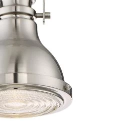 Verndale 6 1/2" Wide Brushed Nickel Modern Industrial Mini Pendant 11 Verndale 6 1/2" Wide Brushed Nickel Modern Industrial Mini Pendant -Famous Lighting Store verndale 6 and one half inch wide brushed nickel modern industrial mini pendant 9h255views1